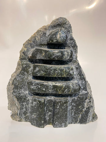 Inukshuk - Inuit Soapstone Carving