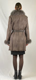 Shearling Rex Belted
