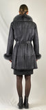 Shearling Rex Belted