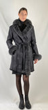 Shearling Rex Belted
