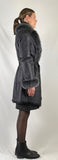Shearling Rex Belted