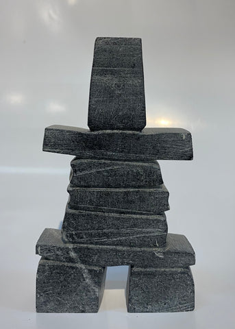 Inukshuk - Inuit Soapstone Carving
