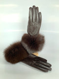 fox, trim, leather, gloves, lambskin, cold weather, winter, fall, evening, furrier, genuine, real fur, fur, soft, warm, cosy, classic, gorgeous, elegant, beautiful, luxurious, timeless, simple, wonderland, exclusive, chic, stylish, style, comfort, vintage, modern, new, custom, quality, made to measure, eco friendly, heritage gallery, galerie, www.heritagegallery.ca, black, navy, cream, heritage, montreal, local, high quality, international shipping, shipping, usa, europe, touch screen, iphone, size, brown