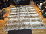 cabin, cottage, home, throw, blanket, coyote, warm, cosy, winter, fall, pictures, decoration, design, living, house, couch, carpet, Canadian heritage, montreal, local, high quality, international shipping, shipping, usa, europe, heritage gallery, heritage galerie, www.heritagegallery.ca, furrier, genuine, real fur, fur, custom, quality, handmade, made to measure, eco friendly, green fur, recycled fur, manufactured, handcrafted, made in canada, canadian, made to measure, pelts, skins, natural, beige, white