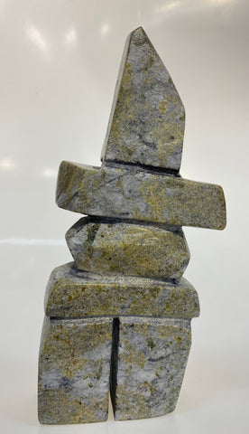Inukshuk - Inuit Soapstone Carving