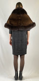 Blackcross, mink, white, fox, arctic, shawl, cape, wrap, stole, sleeveless, winter, fall, pictures, bride, bridesmaid, bridal party, bachelorette, bridal shower, maid of honour, Canadian heritage, montreal, local, high quality, international shipping, shipping, usa, europe, heritage gallery, heritage galerie, www.heritagegallery.ca, furrier, genuine, real fur, fur, custom, quality, handmade, made to measure, eco friendly, green fur, recycled fur, manufactured, handcrafted, made in canada, wedding, ivory