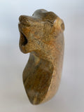 mother, daughter, six nations, Soapstone, sculpture, carving, inuit, serpentine, green, inukshuk, seal, faceloon, bird, handcrafted, made in canada,canadian, Canadian made, Canadian heritage,montreal, old port, local, high quality, international shipping, shipping, usa, europe, heritage gallery, heritage galerie, www.heritagegallery.ca, cape doest, iqualuit, native, igloo, eskimo, north, art stone, rock, artist, drummer, carving, caribou bone, spirit, iroquois, eagle, Loreene Henry, wolf