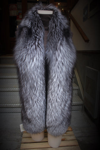 Silver Fox Fur Boa
