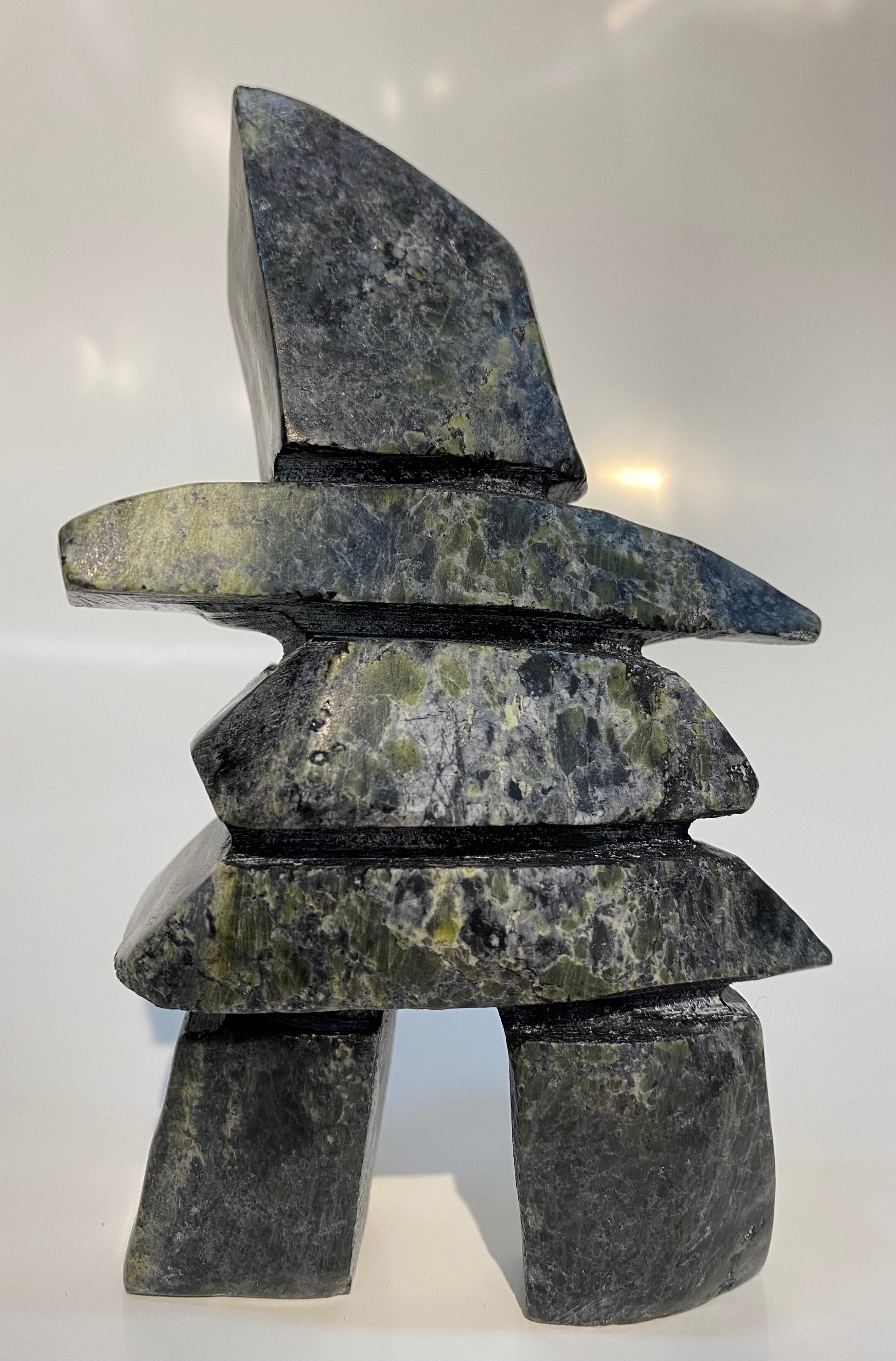 彫刻・オブジェ Inuit stone carving object Muskox - Inuit Soapstone Carving – Héritage Gallery