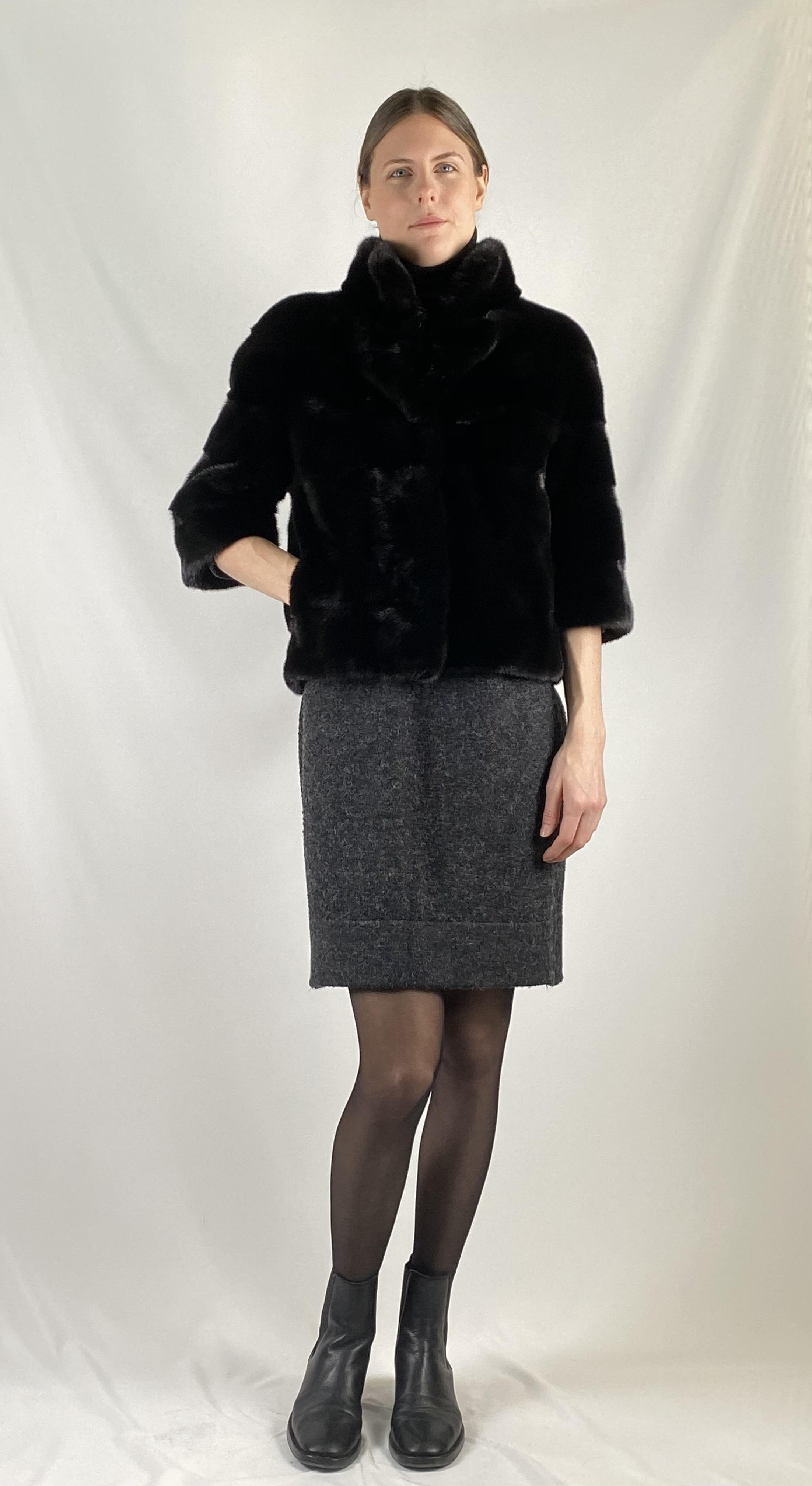 【m】Bibiy. AMERIA FUR COAT Bibiy. AMERIA FUR COAT