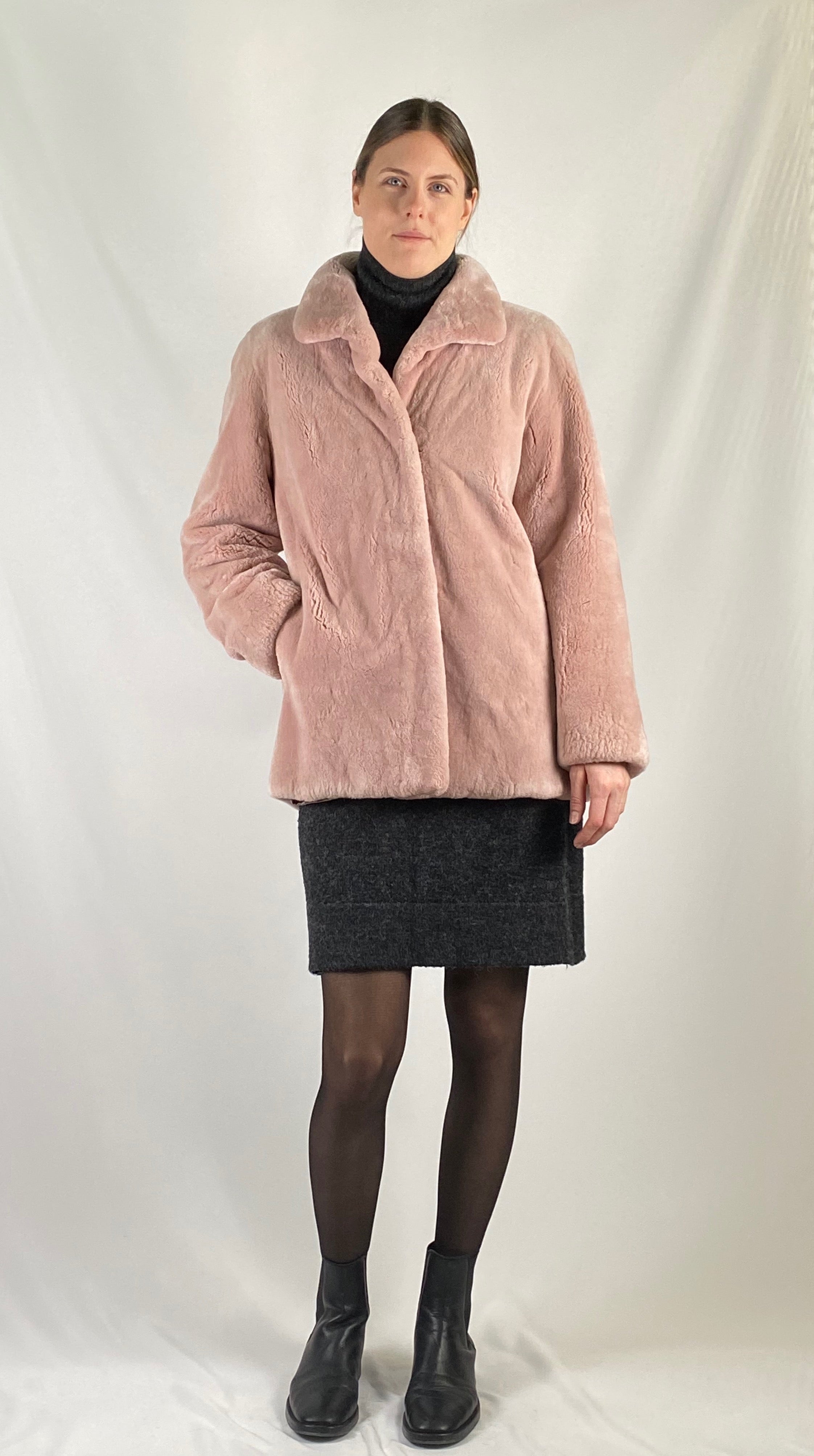 【m】Bibiy. AMERIA FUR COAT Bibiy. AMERIA FUR COAT