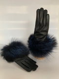 fox, trim, leather, gloves, lambskin, cold weather, winter, fall, evening, furrier, genuine, real fur, fur, soft, warm, cosy, classic, gorgeous, elegant, beautiful, luxurious, timeless, simple, wonderland, exclusive, chic, stylish, style, comfort, vintage, modern, new, custom, quality, made to measure, eco friendly, heritage gallery, galerie, www.heritagegallery.ca, black, navy, cream, heritage, montreal, local, high quality, international shipping, shipping, usa, europe, touch screen, iphone, size, navy