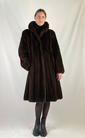 Mink Swing Coat - Main Image