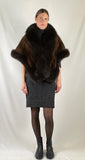 Blackcross, mink, white, fox, arctic, shawl, cape, wrap, stole, sleeveless, winter, fall, pictures, bride, bridesmaid, bridal party, bachelorette, bridal shower, maid of honour, Canadian heritage, montreal, local, high quality, international shipping, shipping, usa, europe, heritage gallery, heritage galerie, www.heritagegallery.ca, furrier, genuine, real fur, fur, custom, quality, handmade, made to measure, eco friendly, green fur, recycled fur, manufactured, handcrafted, made in canada, wedding, ivory